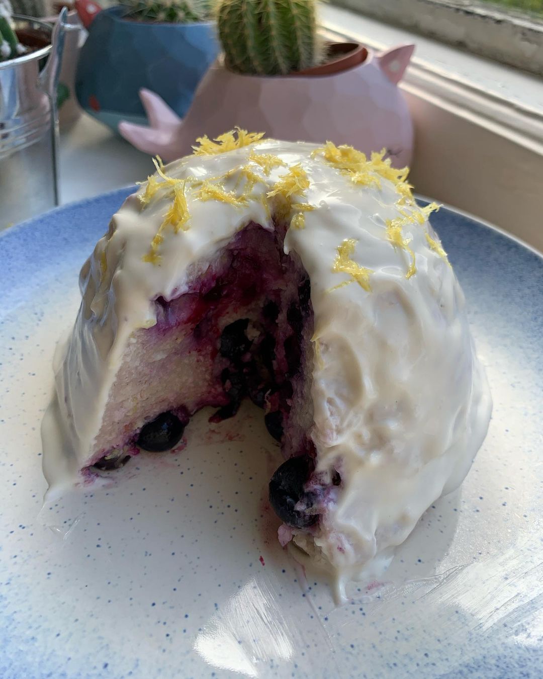 Blueberry & Lemon Breakfast ‘Cheesecake
