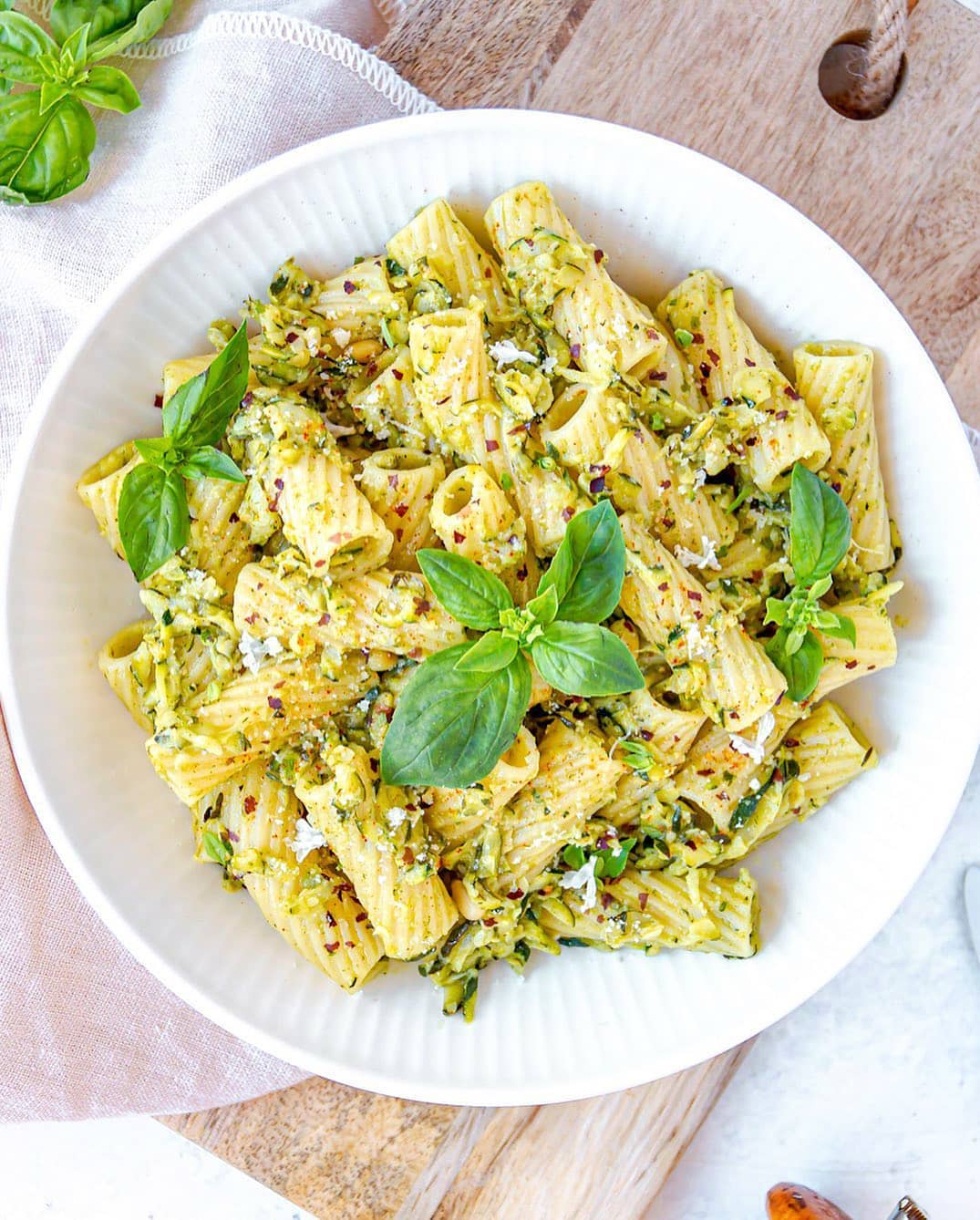 Zucchini & Lemon Pasta