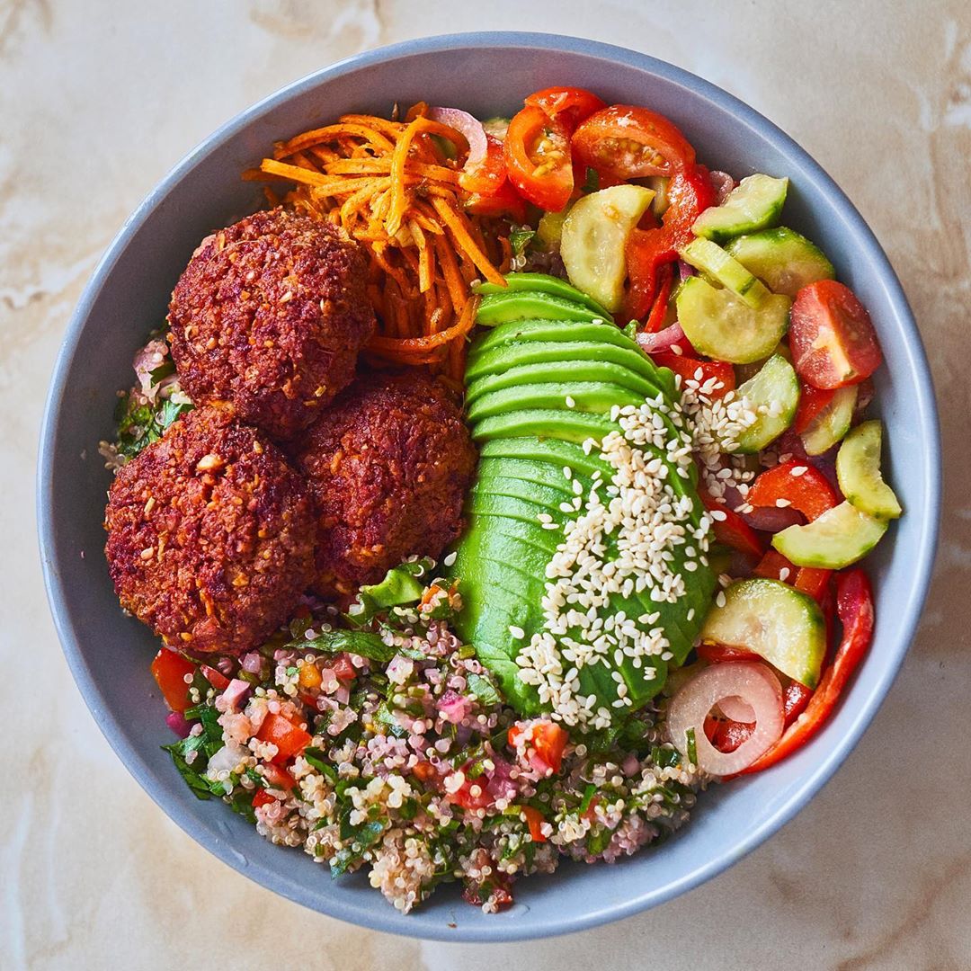 Beetroot Falafel