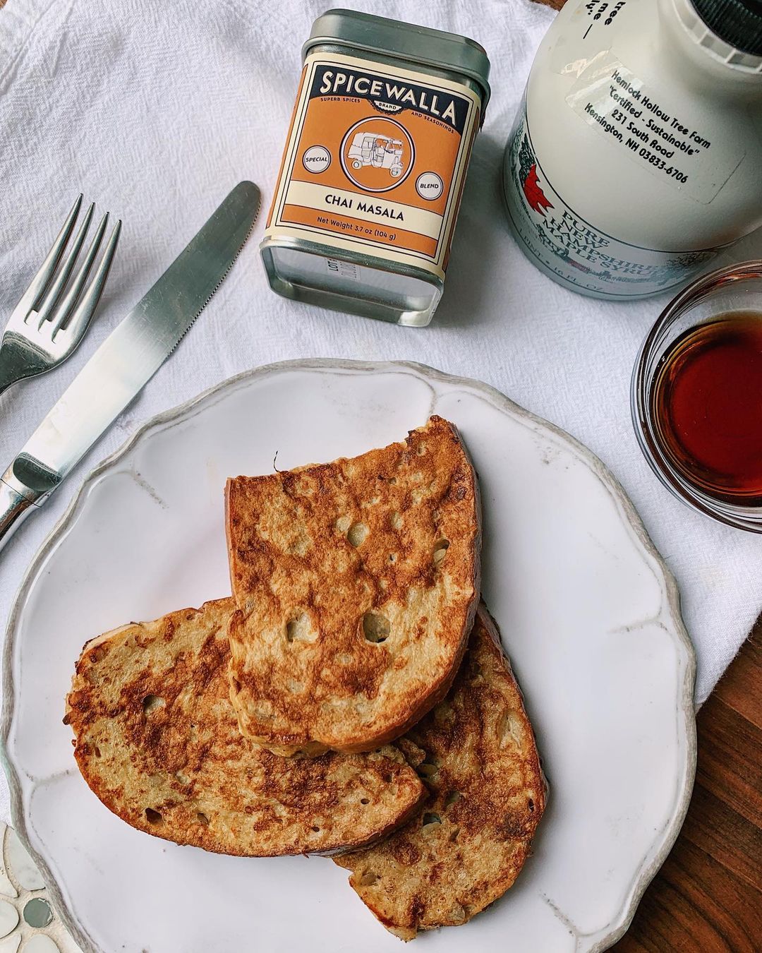 Chai Spiced French Toast for Fall Mornings