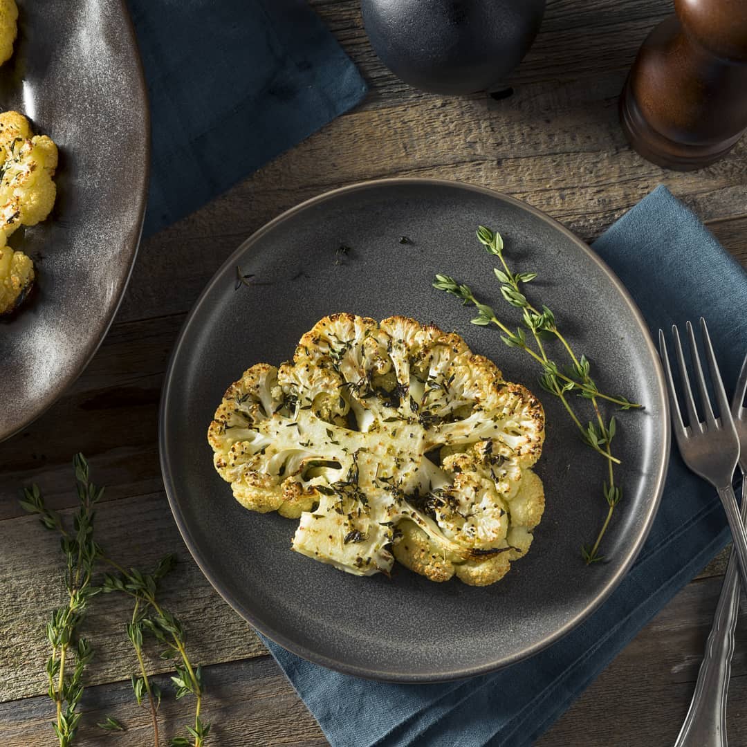 Grilled Cauliflower Steaks