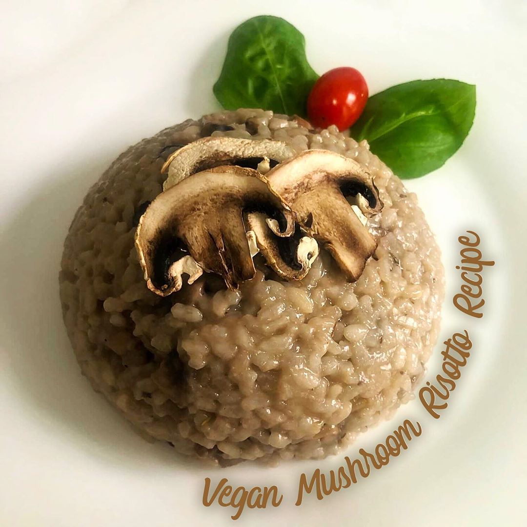 Vegan Mushroom Risotto Recipe