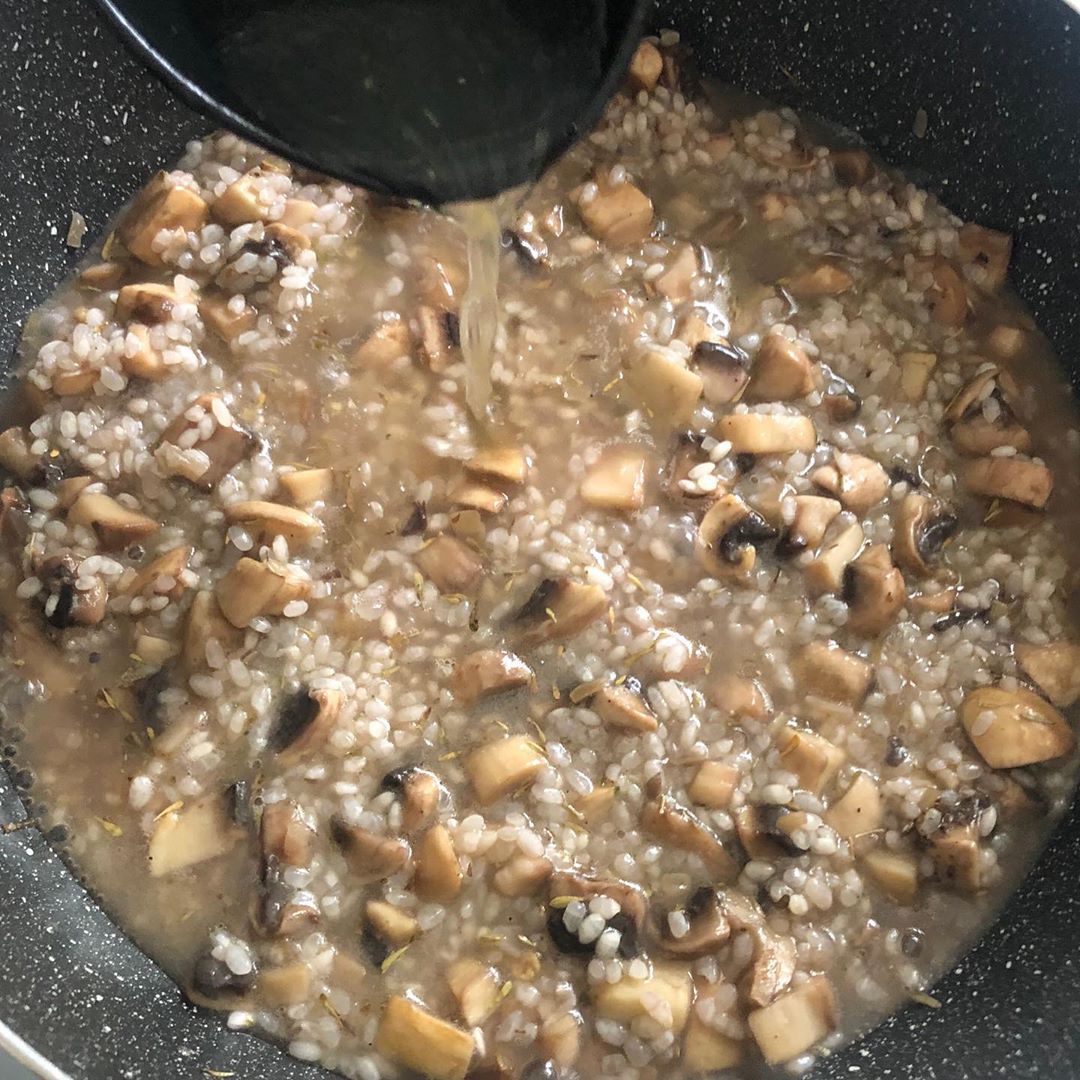 Vegan Mushroom Risotto Recipe