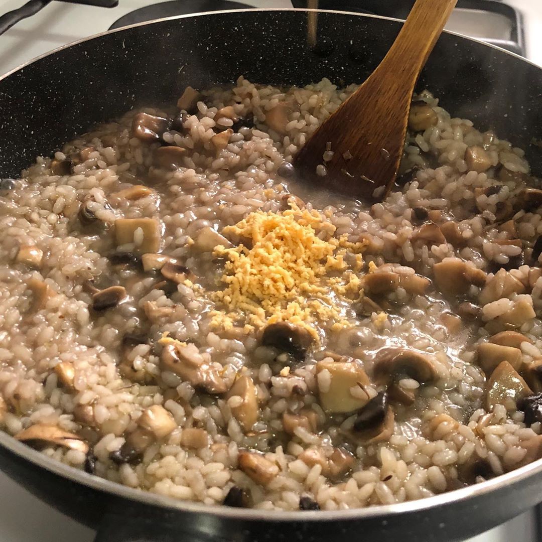 Vegan Mushroom Risotto Recipe