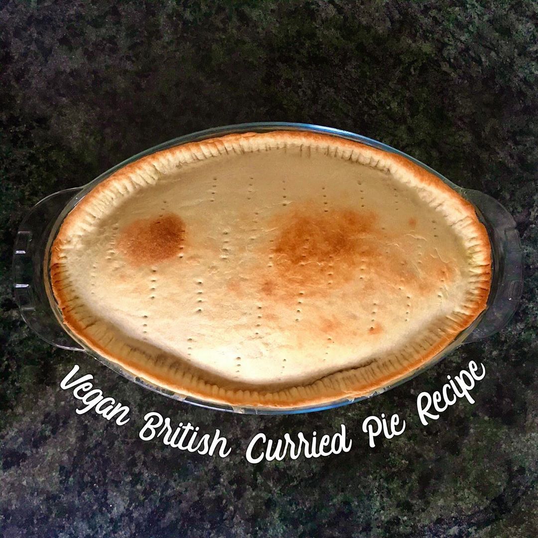 Vegan British Curried Pie