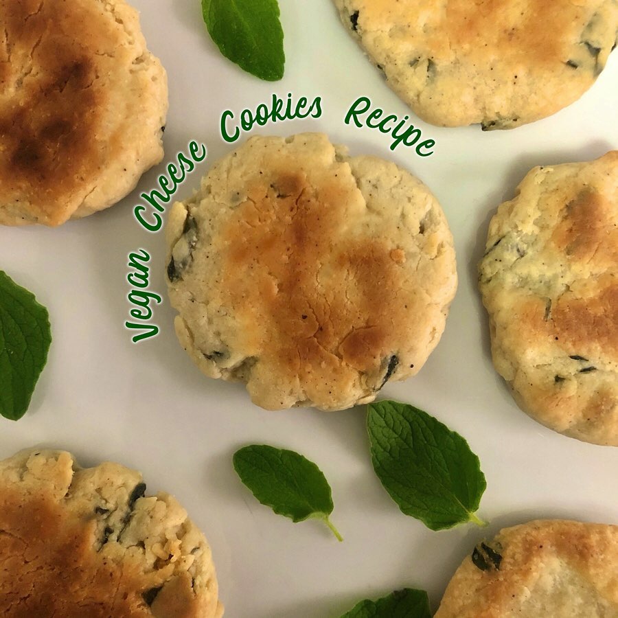 Vegan Cheese Cookies Recipe