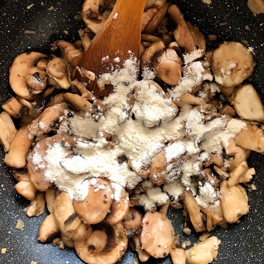 Vegan Mushroom Stroganoff