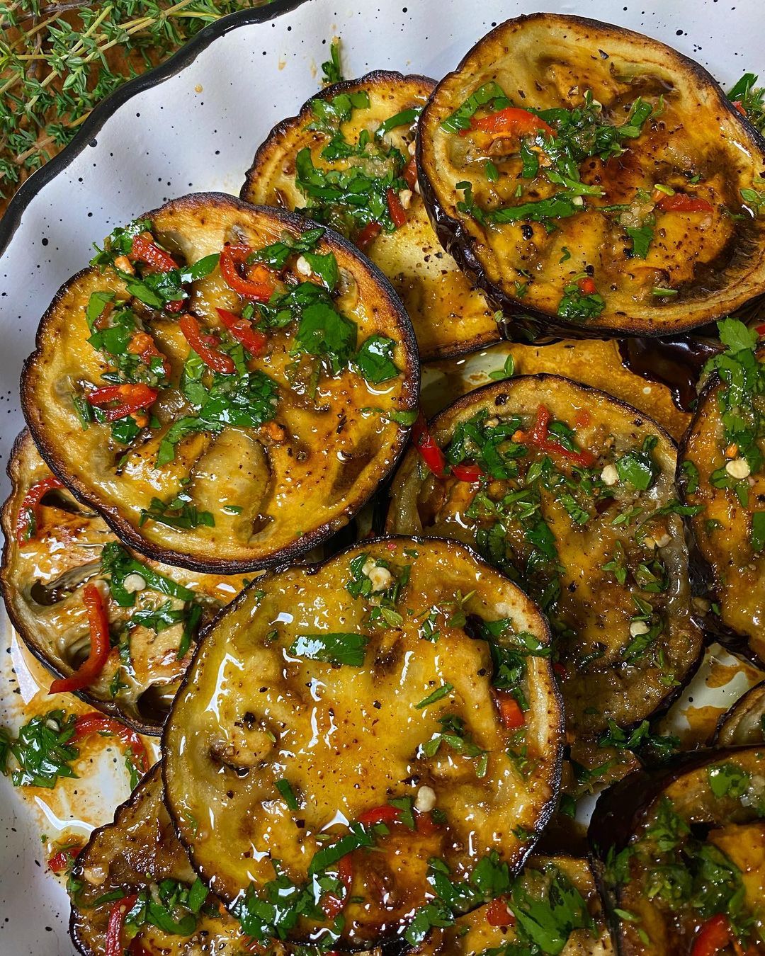 Marinated Eggplants