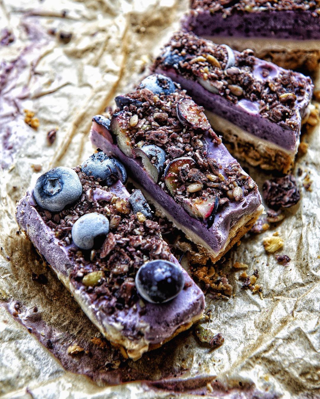 Blueberry Cheesecake Bars