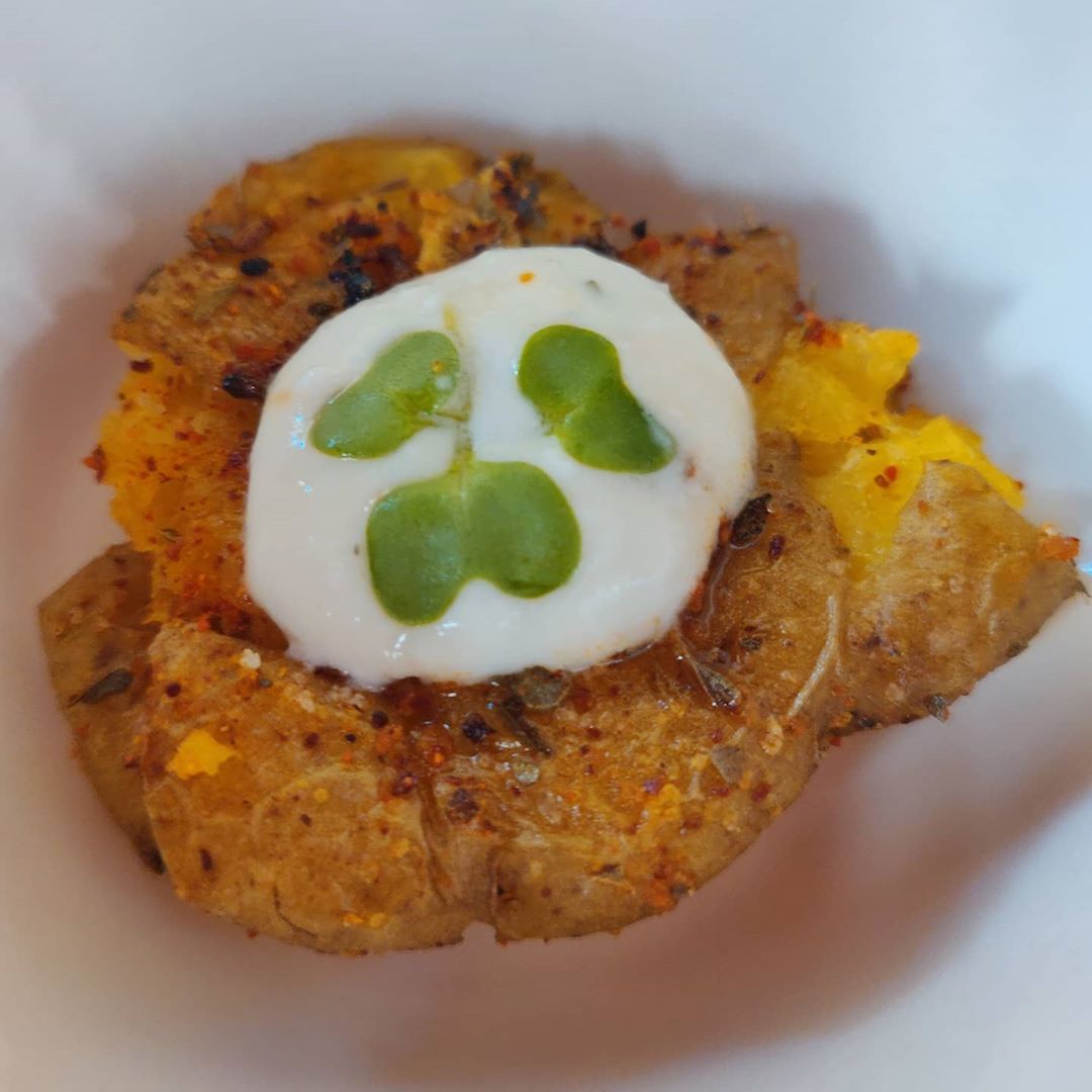 Baked Aloo Tuk Potato Snack