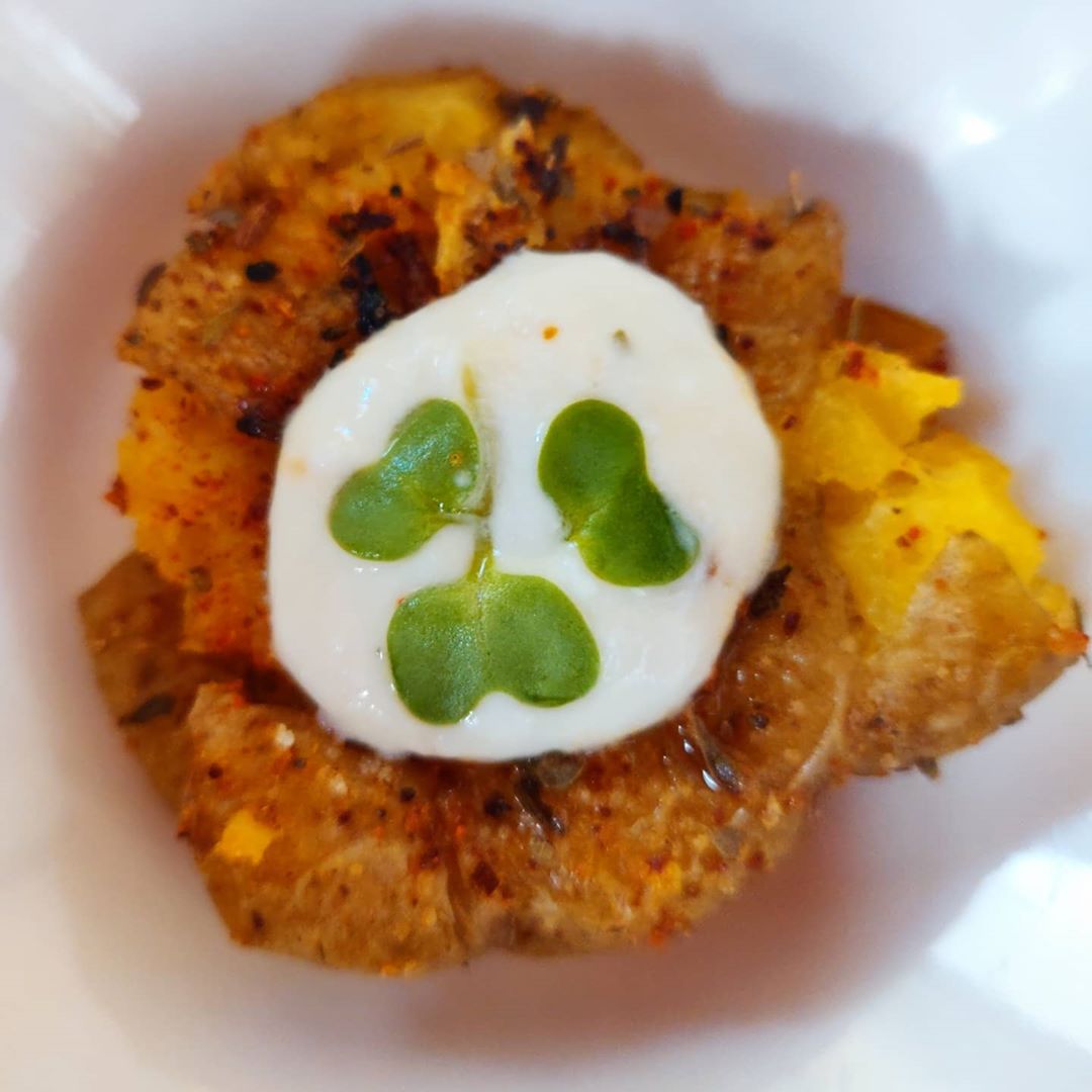 Baked Aloo Tuk Potato Snack