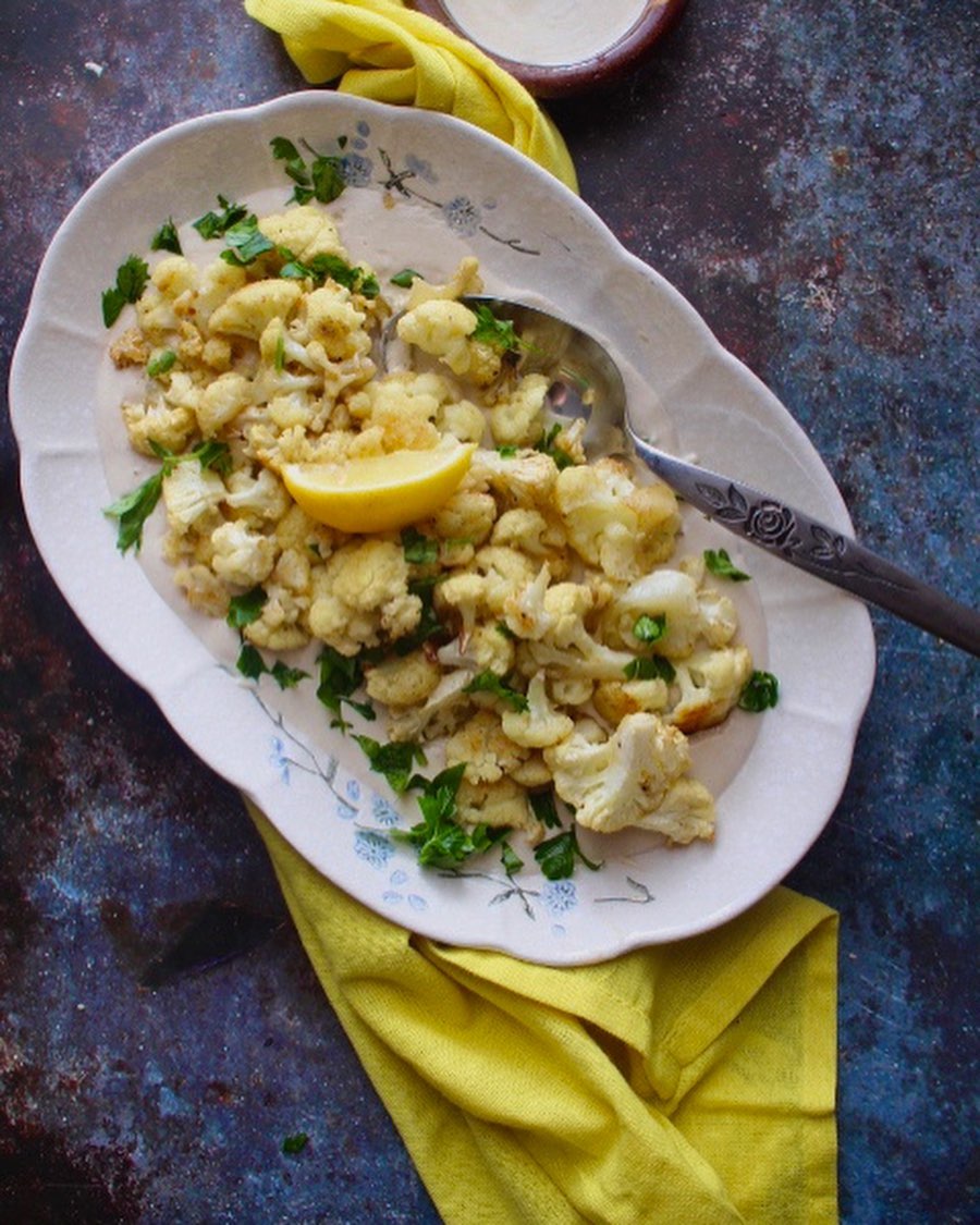 Roasted Cauliflower &Tahini