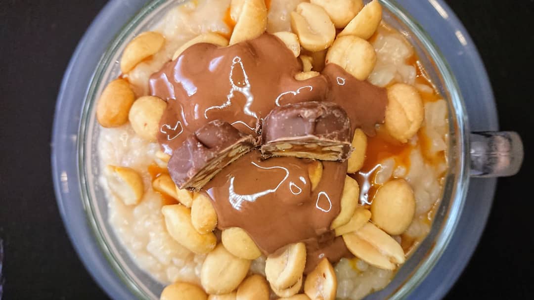Snickers Rice Pudding