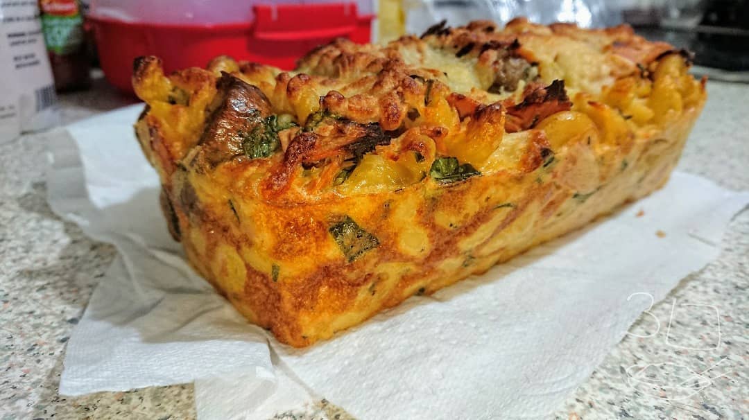 Sausage and Not Ham Frittata