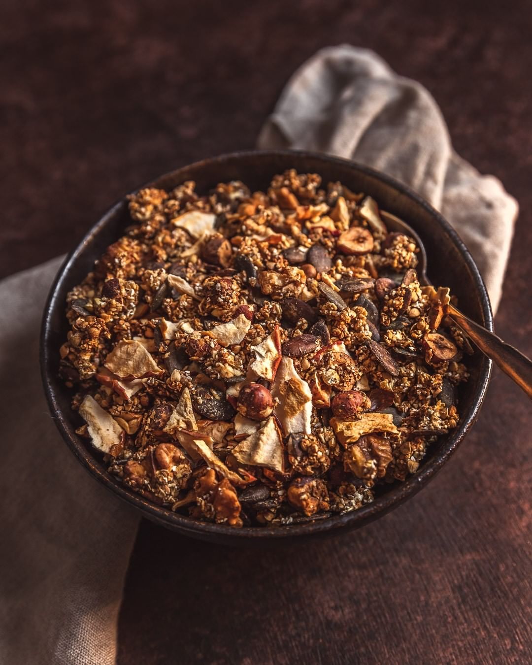 Spiced Apple Granola