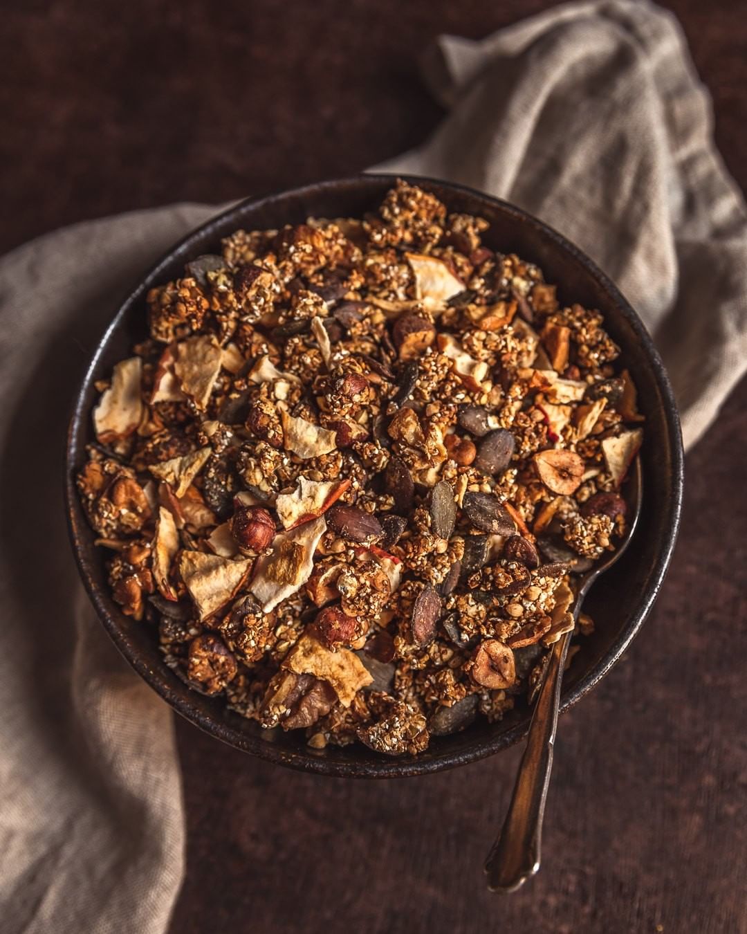 Spiced Apple Granola