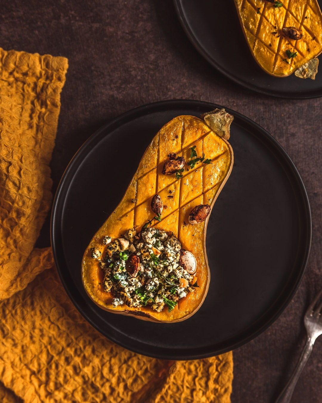 Easy Stuffed Butternut