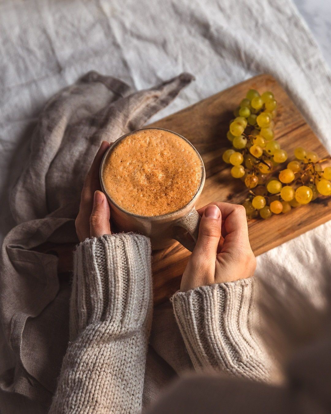 Roasted Sweet Potato Latte