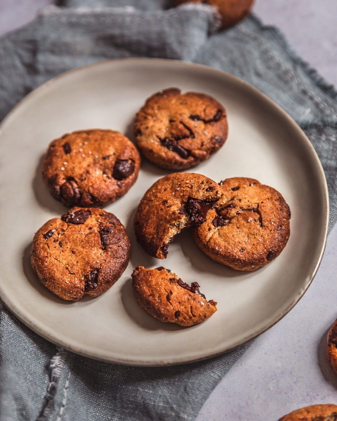 5 Ingredients Healthy Cookies (Vegan/gf/no Butter)