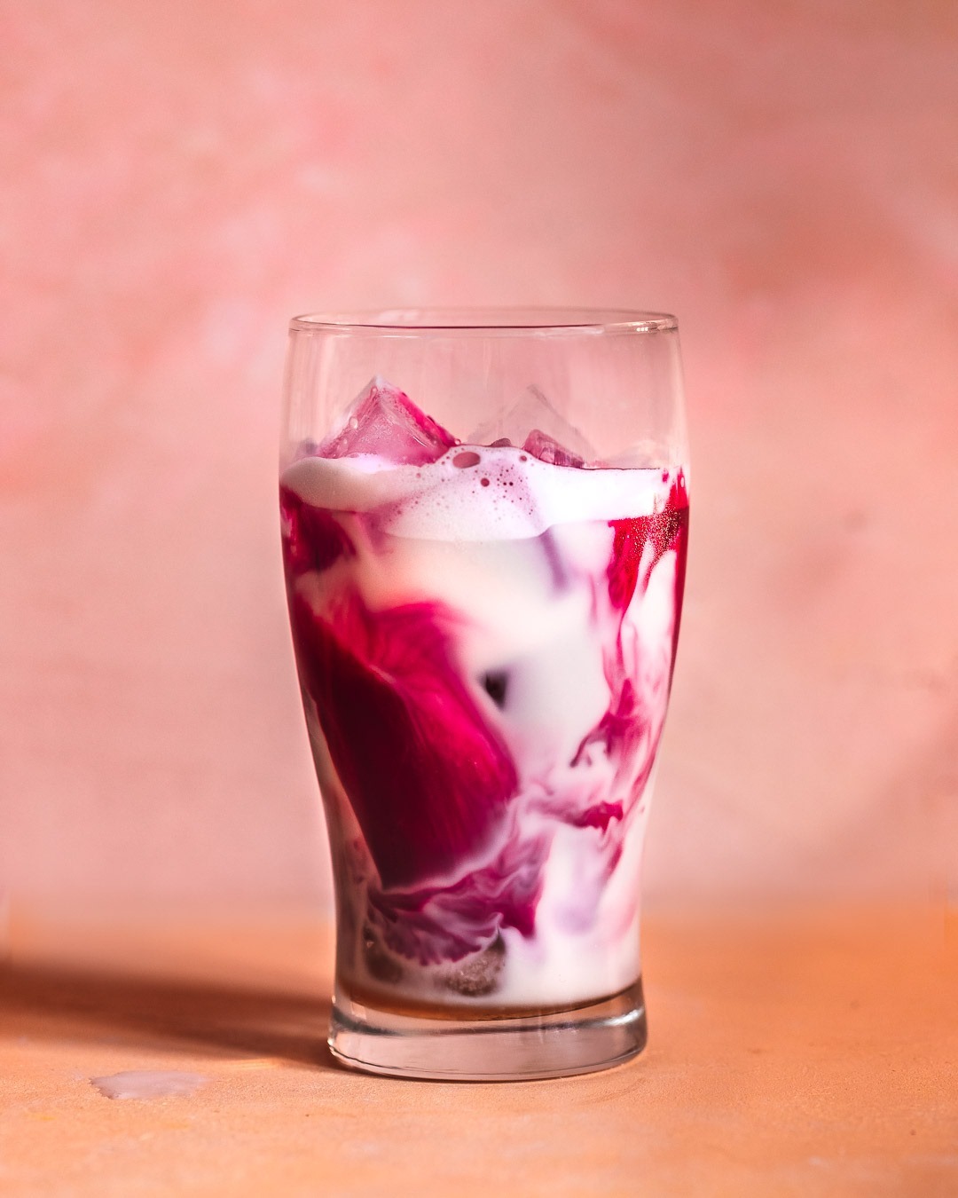 Iced Beetroot Latte