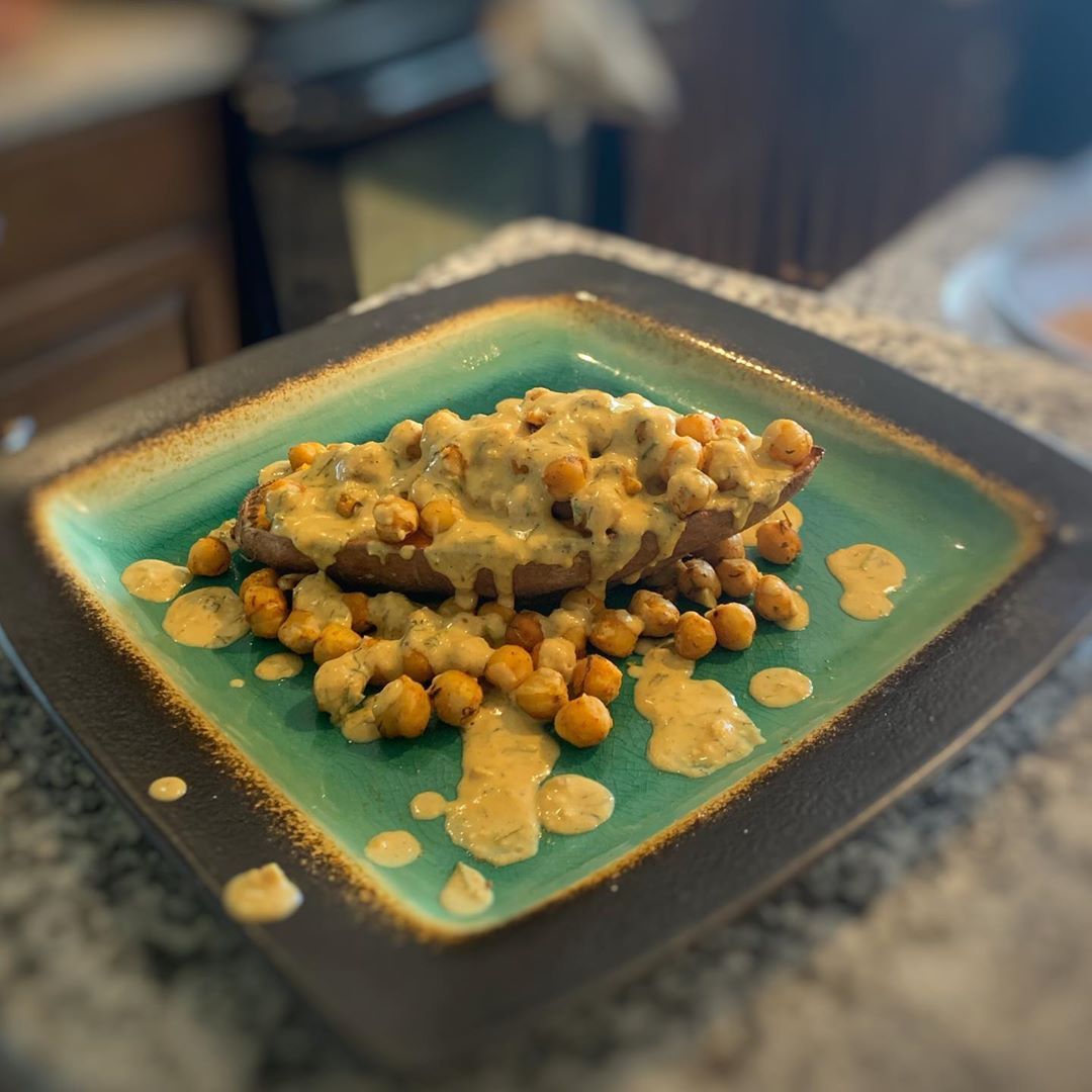 Sweet Potato Chickpea Bowl