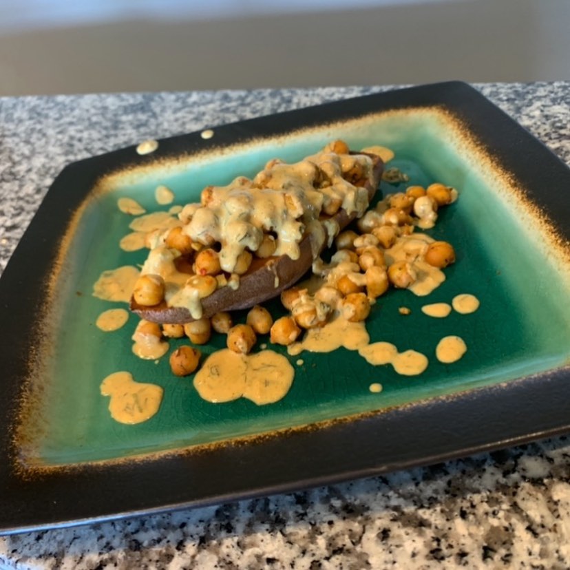 Sweet Potato Chickpea Bowl