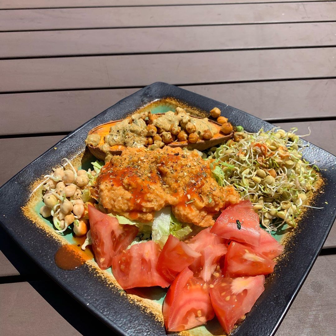 Sweet Potato Chickpea Bowl