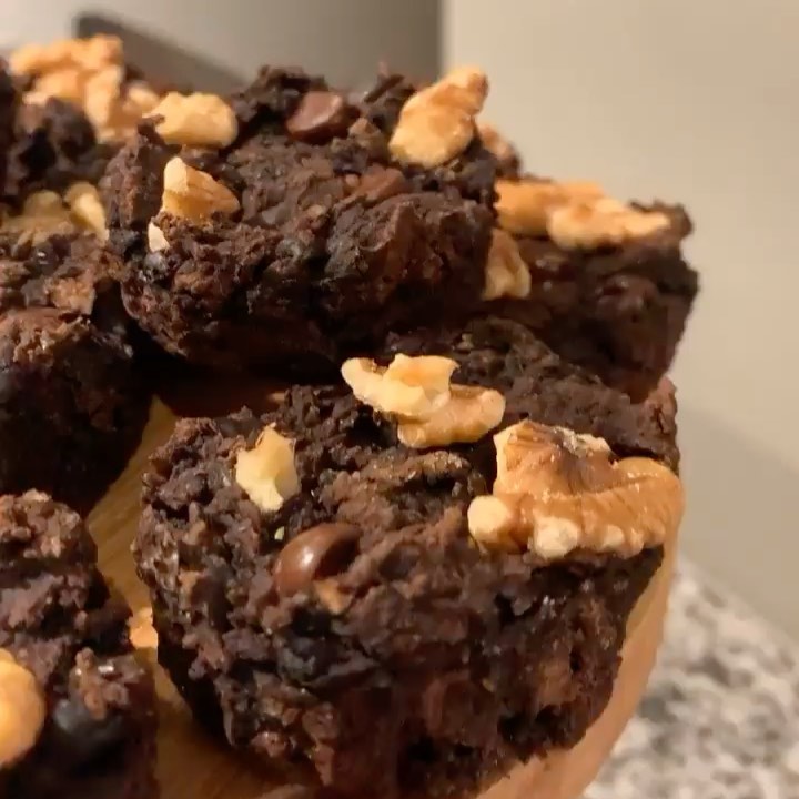 Plant Strong Black Bean Brownies