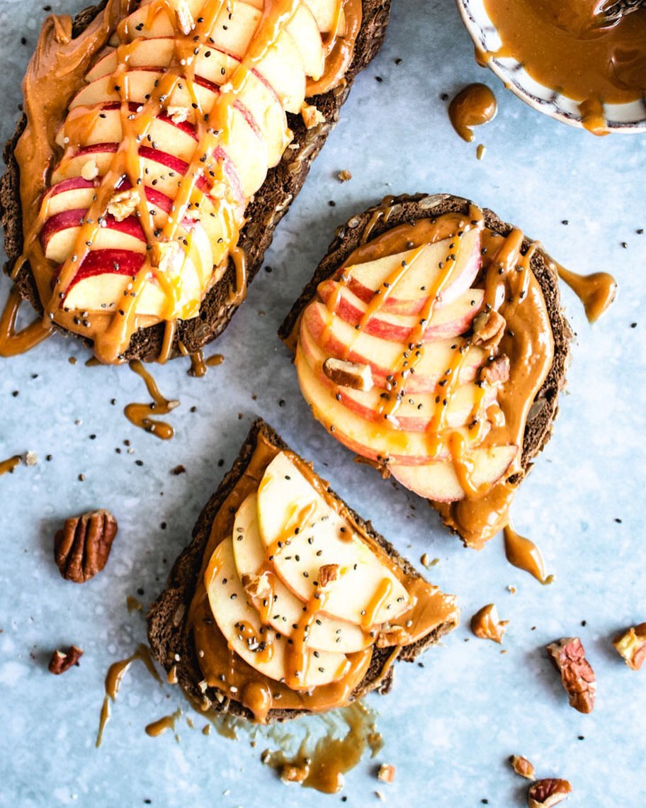 Caramel Apple Toast