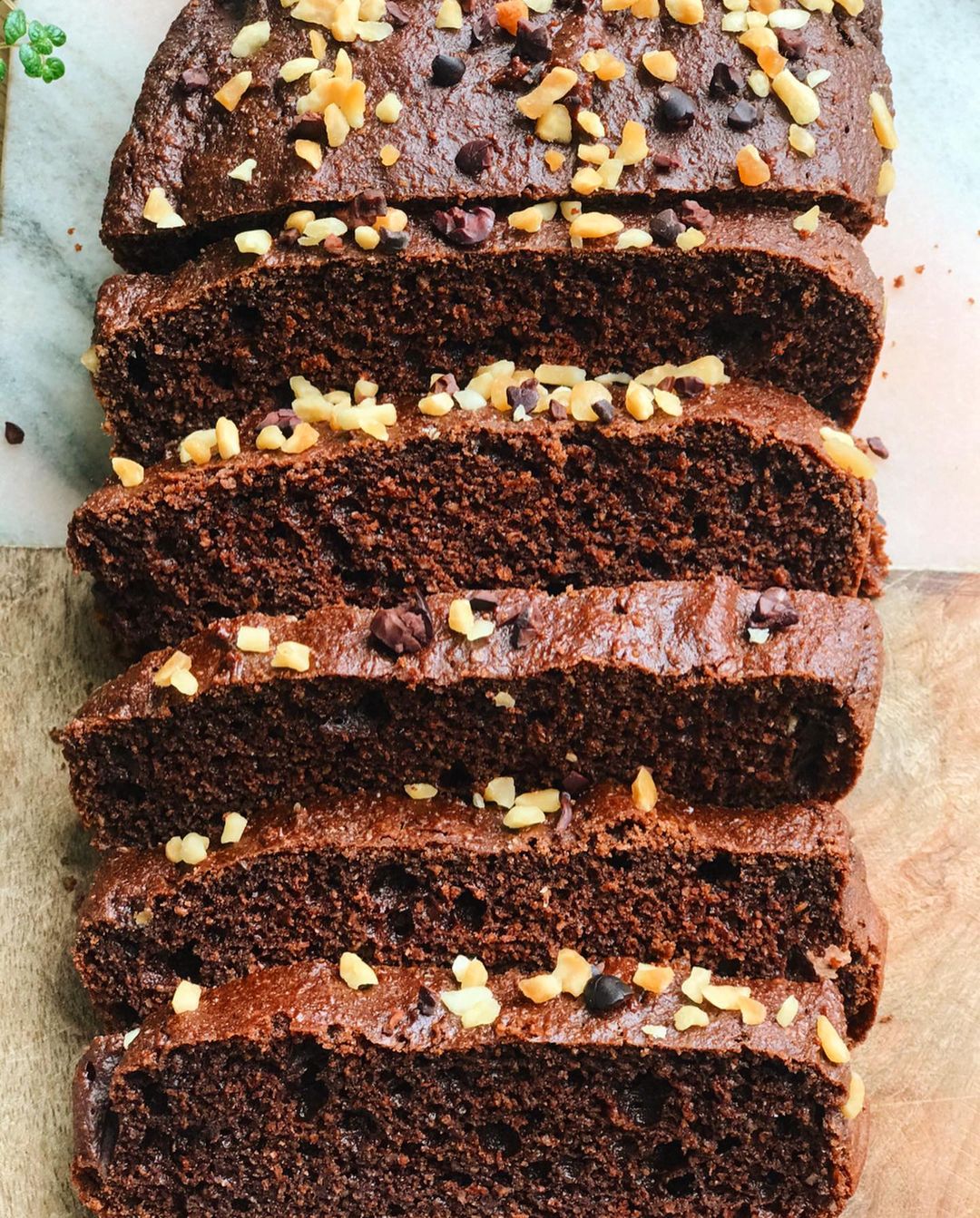 Choc Peanut Loaf