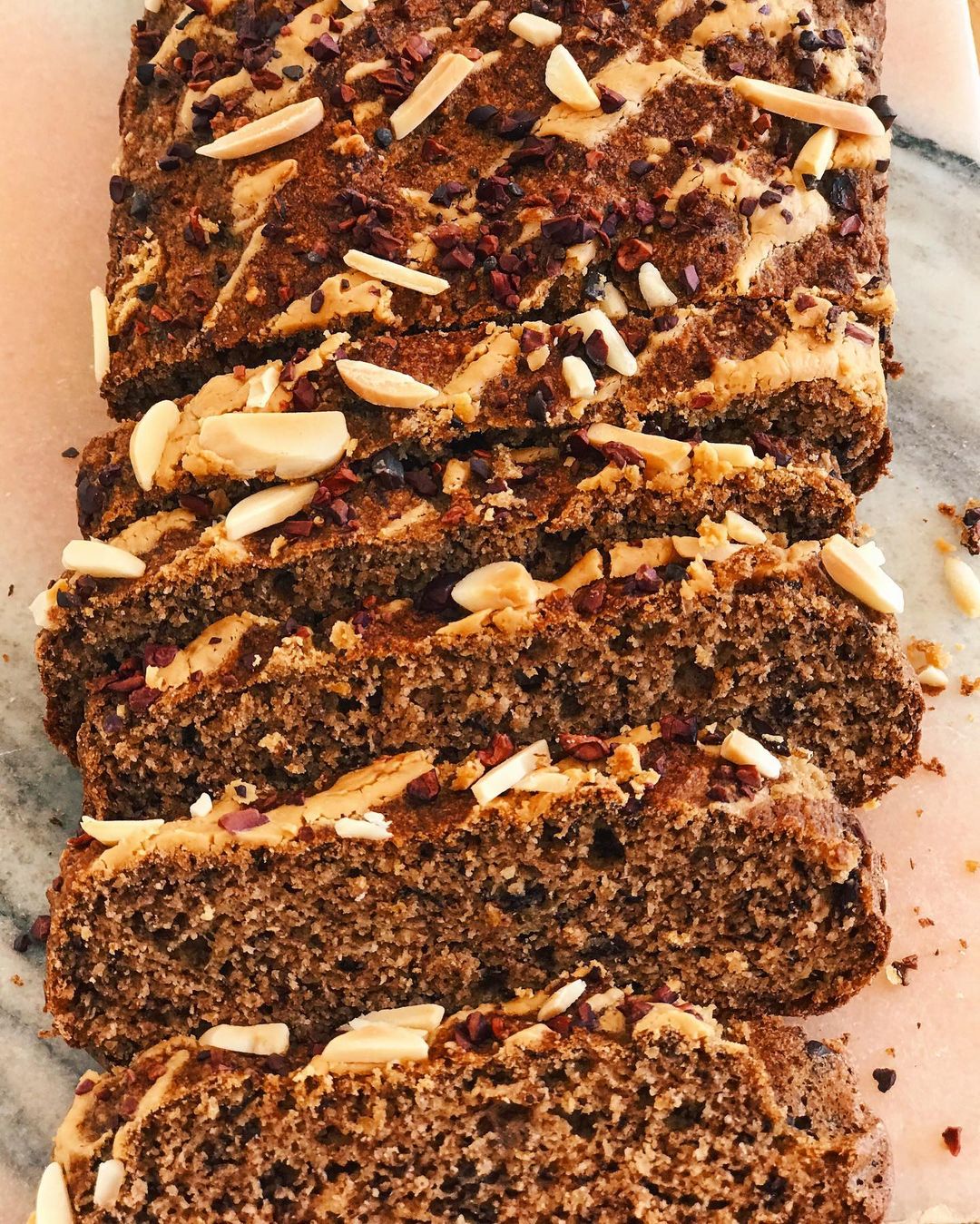 Banana and Almond Loaf