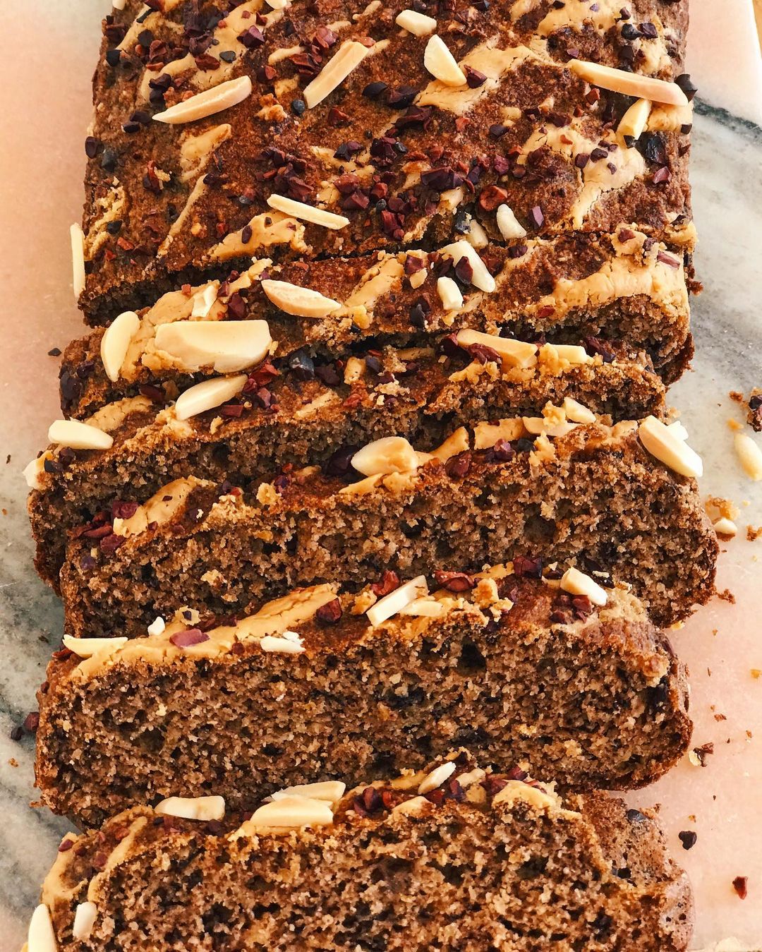 Banana & Almond Loaf