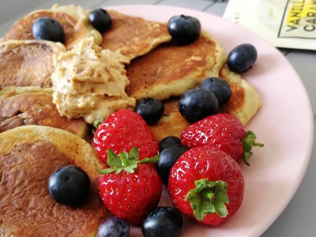 Vegan Protein-Packed Banana Pancakes