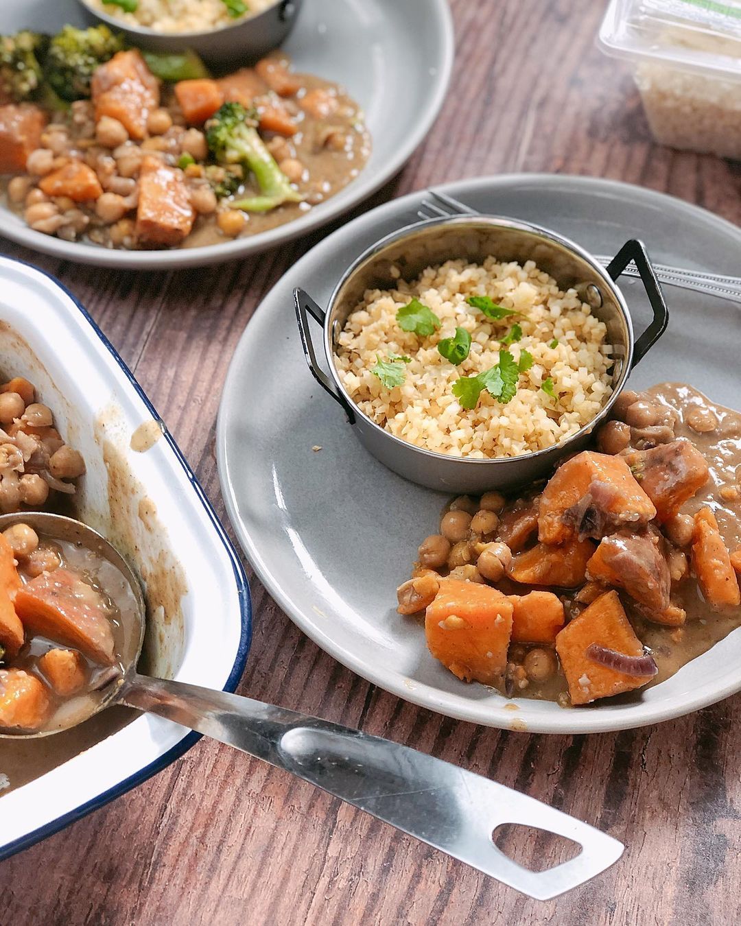 Sweet Potato & Chickpea Curry