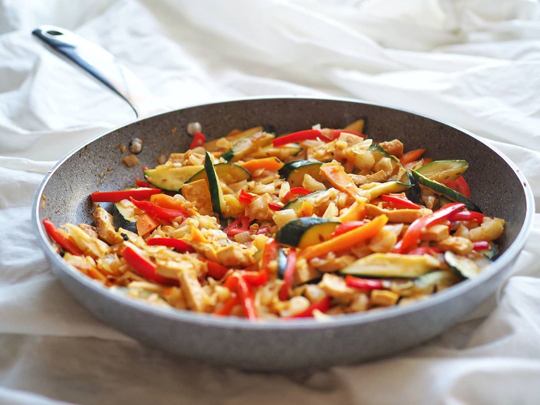 Basic Stirfry Veg + Tofu