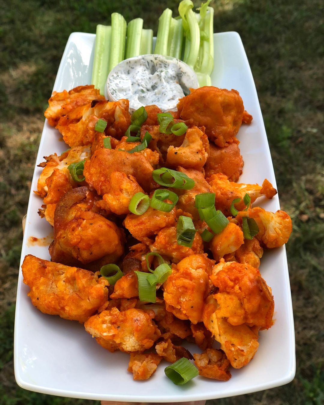 Buffalo Cauli with Homemade Ranch