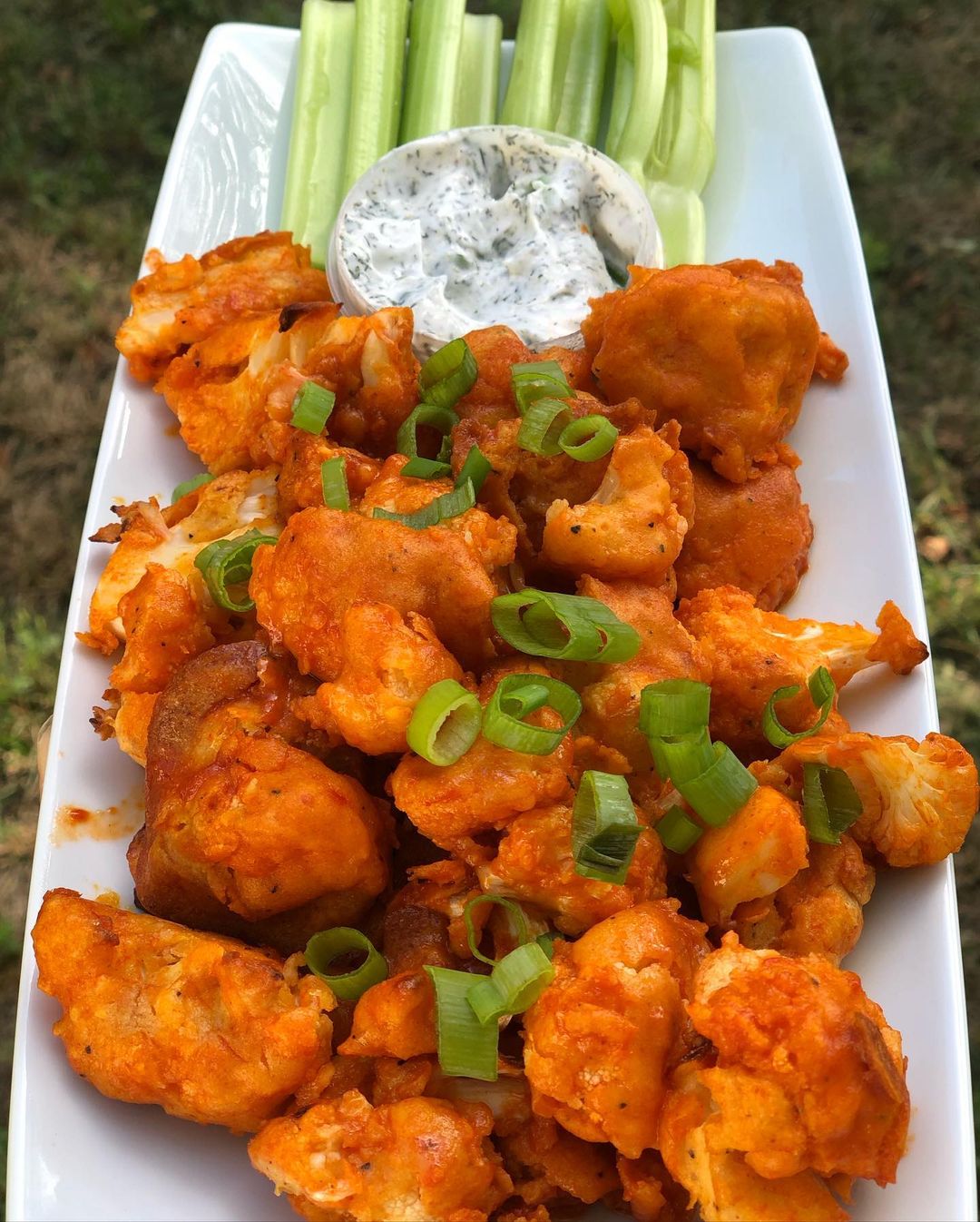 Buffalo Cauli with Homemade Ranch