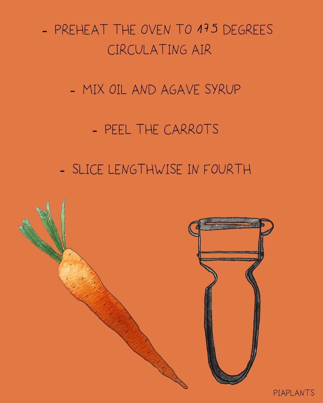 Baked Easter Carrots