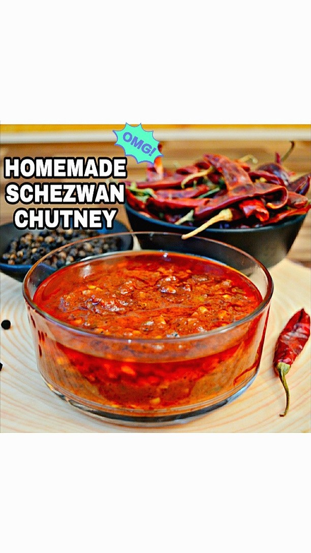 Spicy Schezwan Sauce with Chilies and Garlic