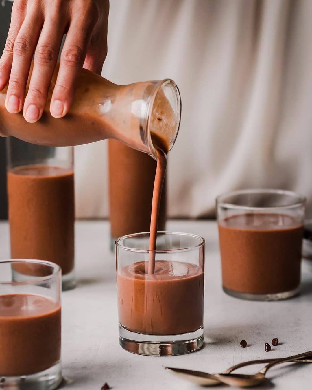 Vegan Chocolate Sweet Potato Milkshake