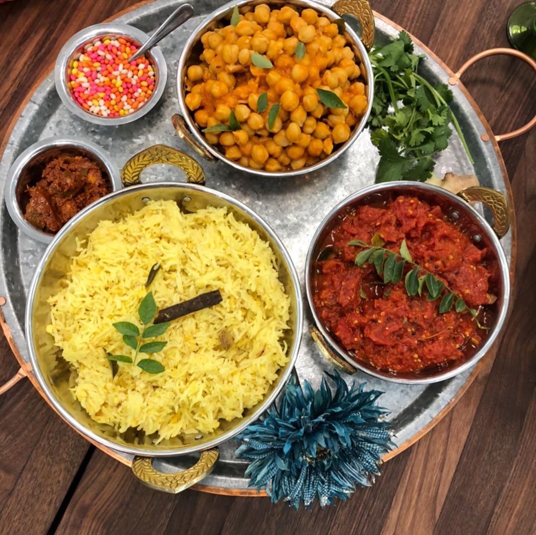 Healthy Oil-Free Indian Khichdi with Spices