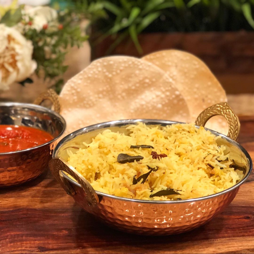 Healthy Oil-Free Indian Khichdi with Spices