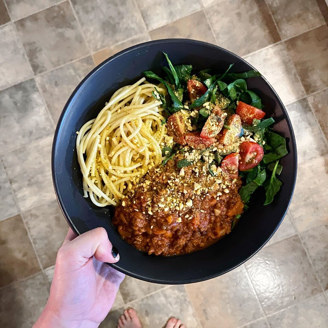 Pecan, Lentil Bolognese