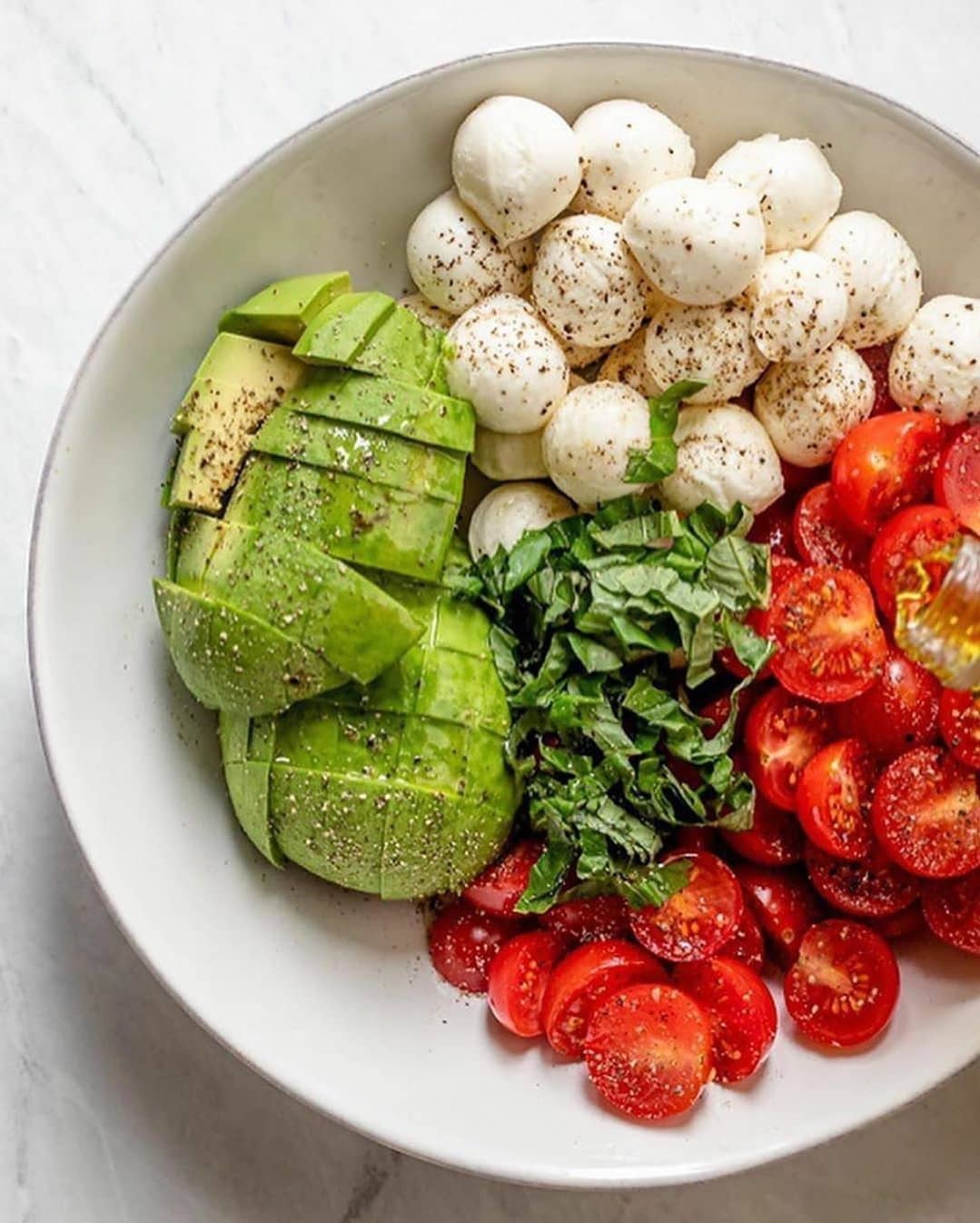 Caprese Salad W/ Avo