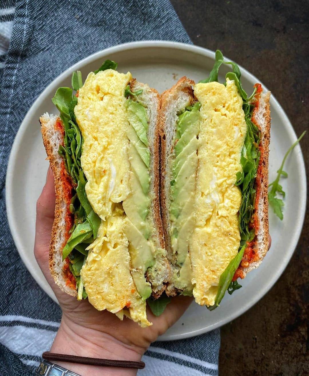 Breakfast sandwich
