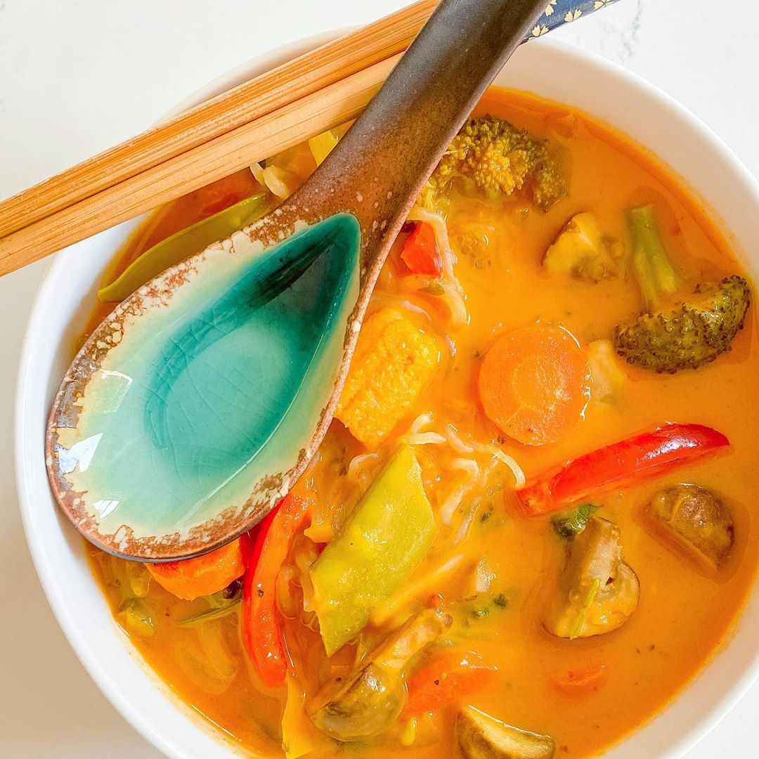 Pumpkin Red Curry Soup