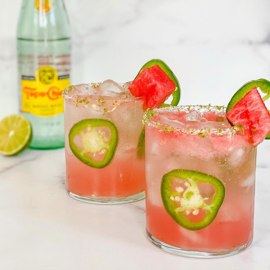 Watermelon Lime Margaritas