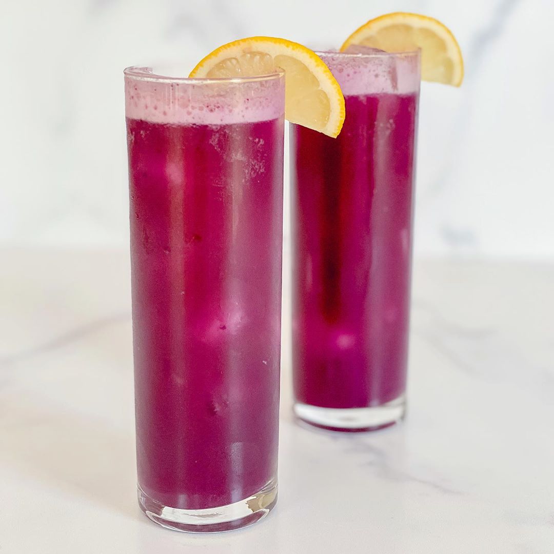 Butterfly Pea Flower Lemonade