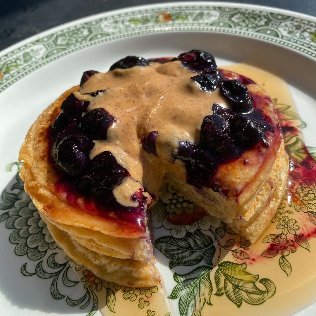 Oat and Protein Powder Pancakes