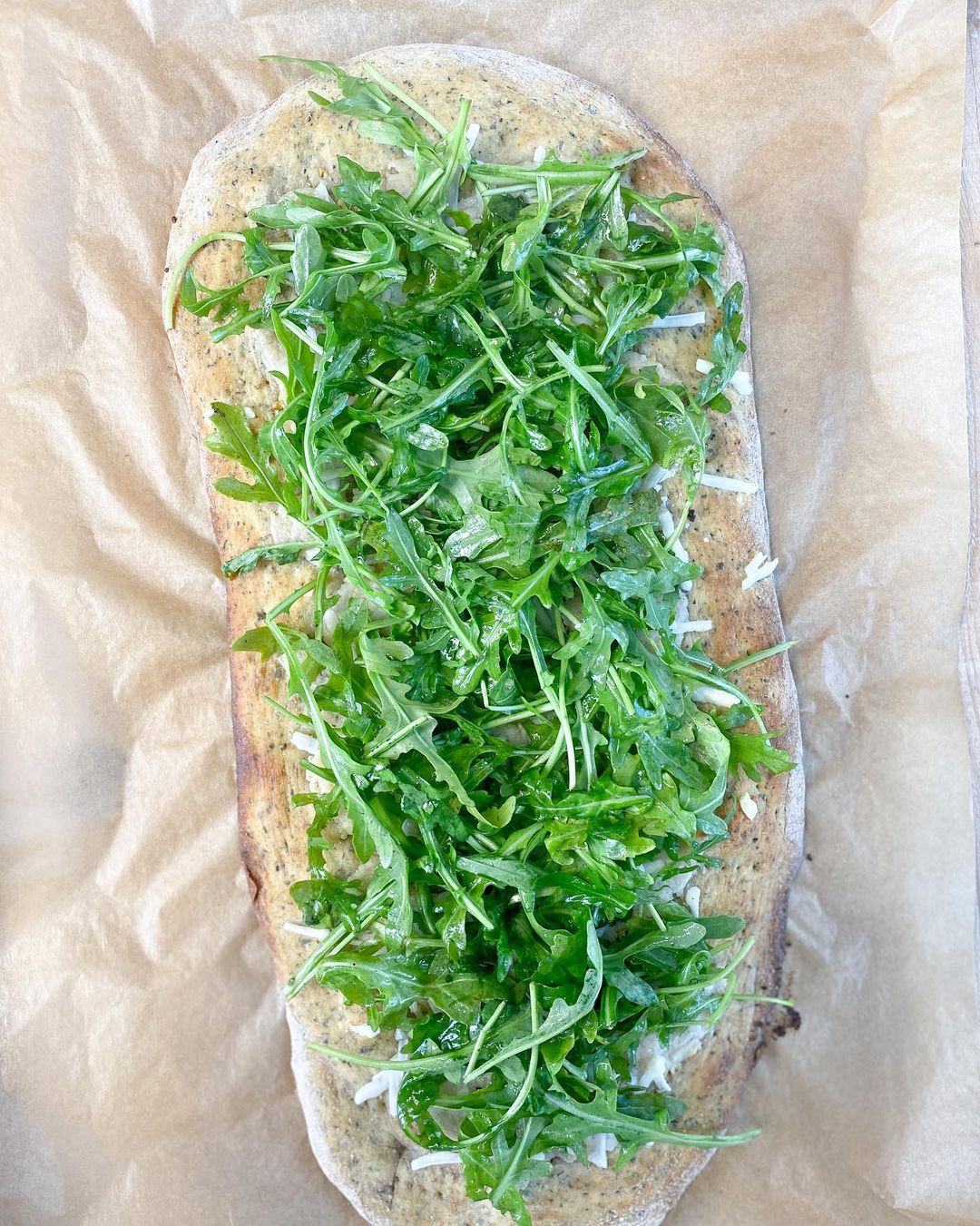 Lemon Arugula Pizza for Memorial Day